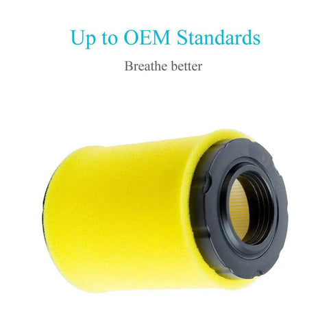 Yellow canister style 2 Pack Air Filter With Pre Cleaner Pro Performance Replacement For BS-796031 BS-591334 BS-594201 BS-797704