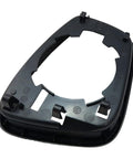 Volkswagen trim bezel 5C6-857-601A, black plastic circular dash ring with VW logo