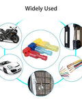 60 Pieces T Tap Wire Connectors Kit With Quick Splice Terminals and Insulated Male Spade Connectors for automotive and home use