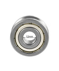 Rock Solid U Groove Track Roller Bearing Lfr5201-12 12x35x16mm precision shielded chromium steel, showing 12mm inner diameter.