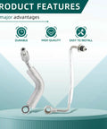 Turbo Coolant Return Hose Line Kit For GM 1.4L Turbo Oil Return Drain And Oil Feed Pipe 4 Piece Set on display with features