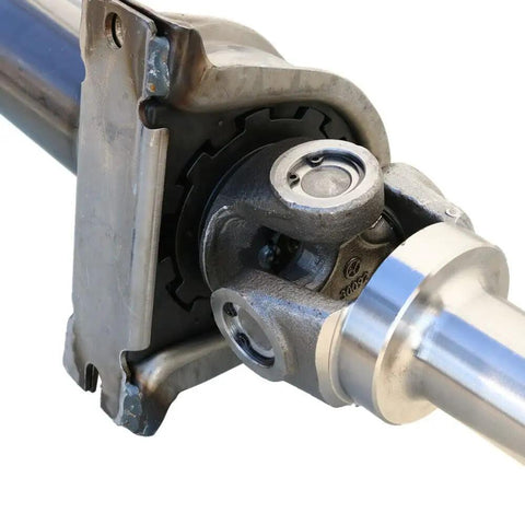 Heavy Duty Rear Drive Shaft Center Support For Ford F150 And Lobo 2004 Through 2008 showing metal components and universal joint.