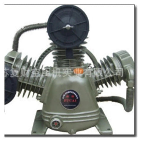Heavy Duty 2.2KW Two Cylinder Piston Air Compressor Head With High Power And Reliable Performance For Industrial Use Or Serious Home Improvement Projects Featuring Rapid Airflow
