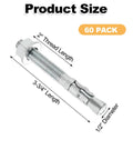 60 Piece One Half Inch By Three And Three Quarters Inch Wedge Anchors For Concrete Heavy Duty Expansion Anchors With Nuts And Washers