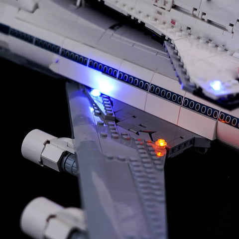 LED Lighting Kit For LEGO Shuttle Carrier Aircraft 10360 Lights Only Not Included Model Upgrade Your Display illuminated wing