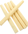 Wooden Garden Tool Handles Pack Of Five For Weeding And Mowing Multipurpose Replacement Grips in beige, durable hardwood.