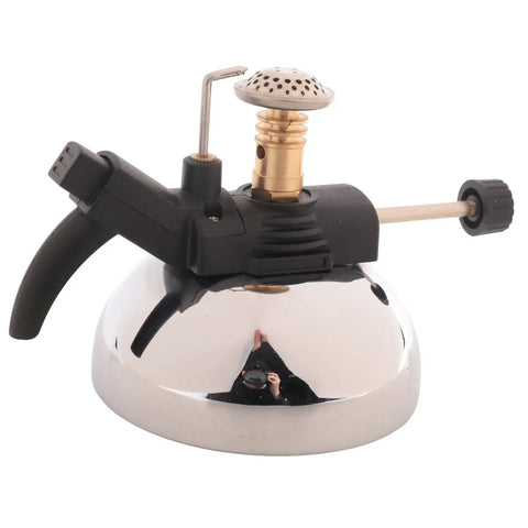 Mini Tabletop Butane Gas Burner With Adjustable, Stable Flame For Siphon Coffee Makers Mocha Pots And Home Gas Stoves