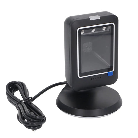 Hands Free 2D Barcode Scanner Omnidirectional Reader With USB Plug And Play For Retail And Libraries No Fuss Setup close-up view