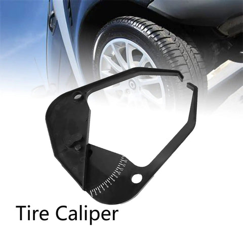 Compact Tire Width Caliper Wheel Gauge Tool Snug Portable Fit Quick Snap Measurements Ideal For Weekend Warriors And Local Gearheads Wanting Foolproof Accuracy