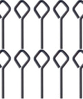 5/32 Inch Hex Dogging Key With Full Loop For Push Bar Panic Exit Devices, Solid Metal Allen Wrench Door Key, Pack Of 10