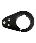32mm Heavy Duty Metal Level Vial For GPS GNSS Survey Pole crafted with durable black aluminum alloy clamp for secure attachment.