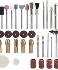 Badass 34 Piece Electric Rotary Tool Accessory Kit For Grinding Polishing includes various grinding and polishing bits.