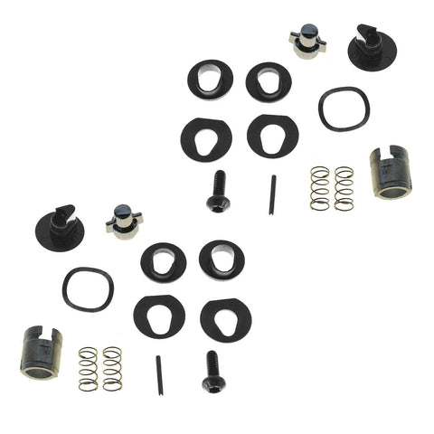 Vent Window Crank Handle Set For Front Driver And Passenger Side Fits 1980 To 1986 Chevy And GMC C K Series Trucks And 1975 To 1993 G10 G20 G30 Vans Includes Two Handles Reference Numbers 15617125 And 76999 kit components