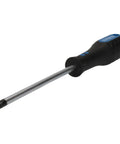Single screwdriver from 4 Piece JIS Screwdriver Set For Japanese Standard Screws PH2 PH3 With Chrome Vanadium Steel Bits And Comfortable Grips.