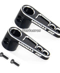 2 Pack 25T Servo Horn Aluminum Steering Arm Replacement For Futaba Savox Power HD Servos, CNC Machined Metal Arm