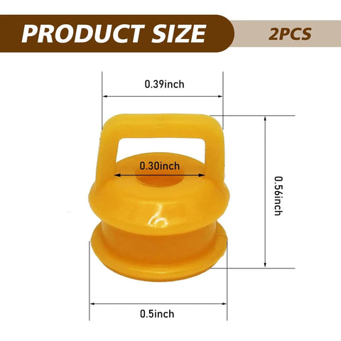 Durable Transmission Shifter Linkage Cable Bushing Repair Kit Wear Resistant And Heat Resistant Shift Lever Bushing For Chevy Buick Cadillac GMC 14104 15276979 15823112 19152621 Orange, size measurements