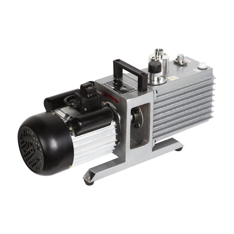 KGKGK 2XZ-2 Two Stage Rotary Vane Vacuum Pump For Lab And Industrial Use Small Air Conditioning Extraction Machine Compact Design Easy Move With Non Slip Buttons Upgrade Tech Durable Wear Resistant