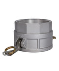 Heavy Duty Built Tough Quick Snap Connect No Sweat Setup For Garden Trucker Lines Corrosion Resistant Camlock Fittings Type D Female Coupler Npt Threads with steel pin