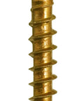 Close-up of a single Cabinet Screws 8 By One And Three Quarter Inch Washer Head Pro Grade Bulk 2000 Count for interior and exterior use.