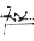 Ride Ready Forward Control Foot Pegs And Lever Linkage Kit For Harley Sportster XL Models 2014 2022 Fits Super Low XL1200T Seventy Two XL1200V Forty Eight XL1200X XL883 Custom Shifter And Brake Levers Included. Black aluminum forward controls with foot pegs, brake pedal and shift linkage