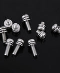 Assorted stainless steel screws and nuts from 160 Pieces Stainless Steel SS304 Pan Head Screws And Nuts Kit M2 To M5