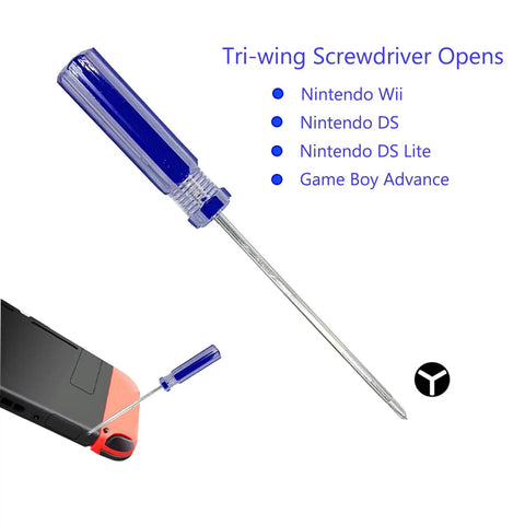 Badass Gamebit And Tri Wing Screwdriver Kit Forged From Hardened Steel To Knock Out Retro Console Repairs For Gameboy Nes Snes N64 Wii And Classic Gadgets Without Breaking A Sweat