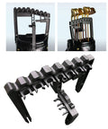 9 Slot Golf Club Organizer For Bag And Stand Putter Holder Iron And Driver Separator Divider System on golf bag