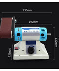 Kickass Desktop Belt Sander And Engraving Machine Featuring Rock Solid 750W High Power Motor Compact size with sanding belt.