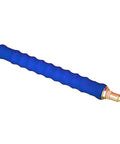 Bon Tool 82-185 Automatic Rebar Tie Wire Twister With Comfort Grip Blue Heavy Duty Steel Rod Binding Wrench side view.