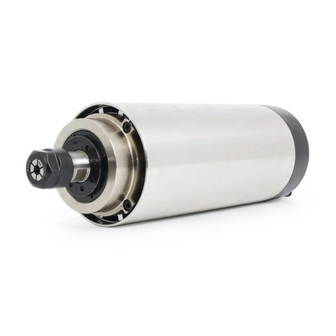 Beefed Up 1.5KW Air Cooled CNC Spindle Motor Kit ER16 80mm Diameter 195mm Length High Speed 24000 RPM 220V for Milling Machine