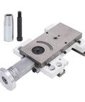 Built Tough Cast Iron Mini Lathe Bed Assembly And Milling Slide with accessories visible