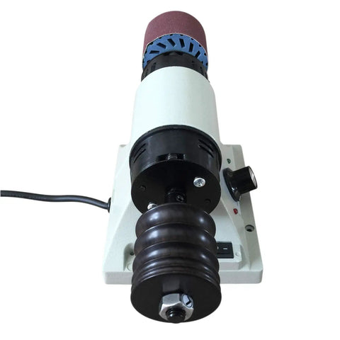 Leather Polisher Sander 350W Edge Burnishing Tool 0 To 8000 RPM 110V Leather Finishing Machine With 6 Sanding Sleeves
