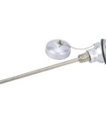 Side view of One Half Inch NPT Thread Thermocouple Terminal Head PT100 Stainless Steel Temperature Sensor Probe 200mm Length