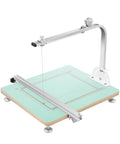 Tabletop Dope Hot Wire Foam Cutter for Styrofoam and Craft Foams with adjustable angle and wire on green base