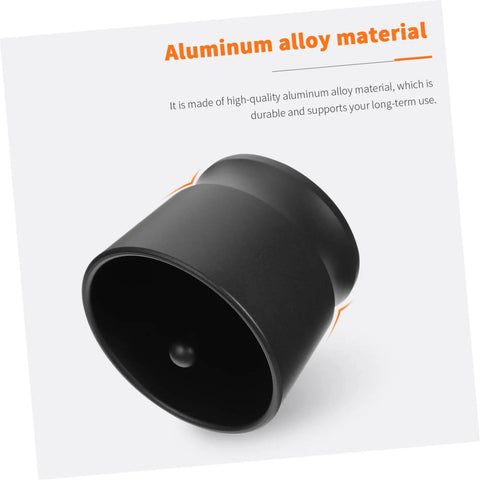 Aluminum Alloy Espresso Dosing Cup With Flat Base For Coffee Machines And Barista Use Portable Powder Collector Cup
