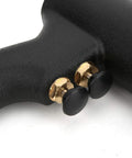 Close-up of Heavy Hitter Air Impact Wrench Pneumatic Fastening Tool grip with buttons for easy operation.