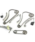 Heavy Duty Timing Chain Kit Compatible With Nissan Titan Armada Infiniti Qx56 Qx80 And G70 5.0L V8 Engines VK56VD Code For High Performance Auto Parts That Last Forever, alloy chain set