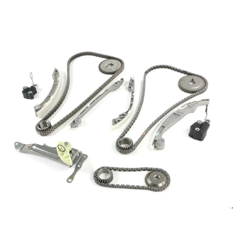 Heavy Duty Timing Chain Kit Compatible With Nissan Titan Armada Infiniti Qx56 Qx80 And G70 5.0L V8 Engines VK56VD Code For High Performance Auto Parts That Last Forever, alloy chain set