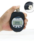 Hardness Tester Durometer 0 To 100 HA Shore A For Rubber Plastic And Leather With LCD Display Portable Handheld Gauge in hand