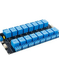 16 Channel Expandable Relay Module With 5V Power Supply IIC Communication Opto Isolated Compatible With Arduino And Raspberry Pi