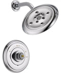 Cassidy 14 Series Shower Trim Without Handle in Chrome With H2Okinetic Wave Technology, WaterSense Certified, showerhead view
