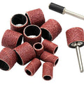 50 Piece Heavy Duty Sanding Bands Abrasive Paper Rings Polishing Drums Fits Dremel Tools 12 Millimeter Arbor 320 Grit collection of sanding bands