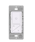 Slick Digital LED Dimmer Switch With Air Gap Power Cut Off features buttons for brightness adjustments and a sleek finish.