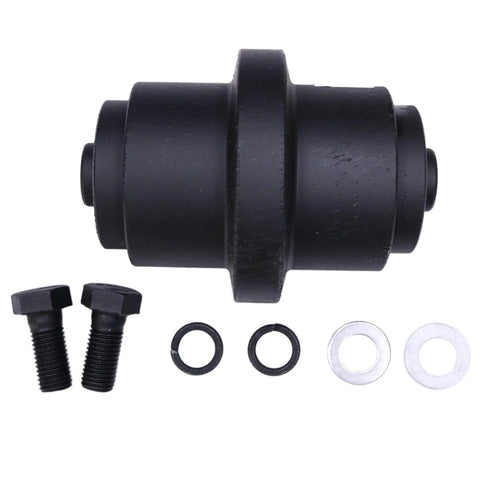 Bottom Roller With Studs Nuts Washers 7013575 Heavy Duty Replacement Part for Bobcat Excavators and Skid Steer Loaders Fits 225 325