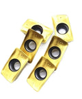 Gold APMT1135PDER carbide inserts for Heavy Duty Indexable Carbide Lathe Tool For Steel And Stainless Job Shop Milling And Turning.