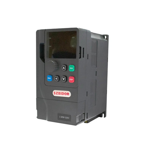 Variable Frequency Drive 220V 2.2KW 3HP 10A Inverter For Spindle Motors, Single Phase To Three Phase Converter CNC Milling