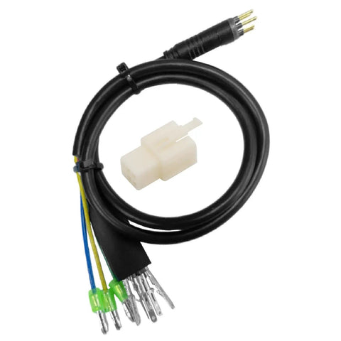 9 Pin Ebike Motor Cable Connector 60 Cm With Hall Sensor, 12V To 72V Extension Cable For Electric Bicycle, Male 9 Pin Connector, Durable Sealed Adapter For Ebike Conversion Parts