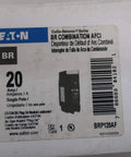 20 Amp Combination AFCI Single Pole Circuit Breaker for Plug On Neutral Panels box label