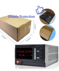 Beefy 600V 5A 3000W Bench Power Supply With Programmable Switching Control For DIY Electronics, Phone Repair And Plating Projects, Stable Voltage And Current, Overload And Over Voltage Protection, Plug And Play Setup, boxed with 520x330x250mm packaging