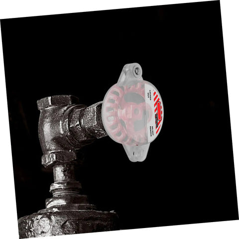 Heavy Duty Gate Valve Lockout Device For Water Spigot Security Features Transparent Window Snap Cover That Keeps Unauthorized Peeps Off Your Gear And Delivers Top Tier Industrial Safety Lockouts For Zero Drama Job Sites